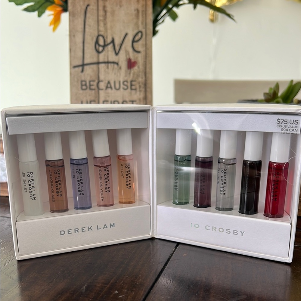 Derek Lam Pink and Purple Lip Balm Gloss Collection